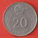 HUNGARY  20  FORINT  1986   KM# 630  -    (Nº03906) - Hongrie