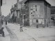 CPA 78 CARRIERE SOUS POISSY Grande Rue Et Rue Carnot 1924 ANIMEE Rails Du Tramway & PUB Pour Bouillon KUB - Carrieres Sous Poissy