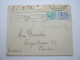 1911, Cover To Germany With Postoffice Label - Covers & Documents