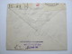 1911, Cover To Germany With Postoffice Label - Covers & Documents