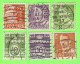 LOT DE 12 TIMBRES, DANEMARK - OBLITÉRÉS - - Used Stamps