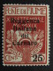 ITALIA Regno Fiume-1920- "Reggenza Carnaro" C. 25 Su 10 MH* (descrizione) - Fiume