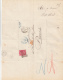 MILANO 1875, Lettre Adressée à De Rothschild Frères, Paris. Entrée Italie  MODANE 5, G.F. BROT , 40c /4123 - 1849-1876: Période Classique