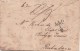 1831 LETTRE DE EDIMBURG POUR LES BARBADES BRIDGE TOWN ( Rare Destination) Taxe Add 1/2  / 4248 - ...-1840 Prephilately