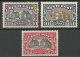 Estland Estonia Estonie 1924/27 Theater Michel 55, 56 & 62 MNH + PRINTING ERROR - Estonia