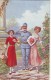 #1894 Military Mailed Postcard  1917: WW1, A Happy Soldier, By Jos.Hart - Paintings