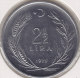 @Y@   Turkije  2 1/2 LIRA  1975   BU   (2509) - Turkey