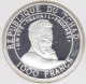 @Y@   TSJAAD  /  TCHAD   1000 Francs  2001  Proof   (2514 )  KM 35 - Chad