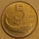 1980 - Italia 5 Lire    ---- - 5 Liras