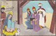 CARTE POSTALE ILLUSTRATION CRECHE NOEL JESUS ROI MAGE BEAU VISUEL A VOIR 1960 - Jesus