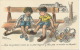 ENFANTS - Jolie Carte Fantaisie Enfants Sur Un Banc Signée ROGER LEVASSEUR - Levasseur, Roger