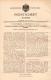 Original Patentschrift - Otto Wehrle In Emmendingen , 1898 , Apparat Für Mahlwalzen , Maische , Brauerei , Bier !!! - Emmendingen