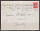 = Timbre Franchise Militaire Sur Lettre 14.4.59 Origine Hopital Militaire LARREY Toulouse, Flamme Armée Française - Militärische Franchisemarken