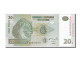 Billet, Congo Democratic Republic, 20 Francs, 2003, NEUF - Democratische Republiek Congo & Zaire