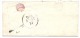 Enveloppe De Nancy Pour Sommesous 1854, Timbre N° 10  PC 2217, Au Verso Cachet Et Cursive Sommesous - 1849-1876: Classic Period