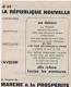 LE GENERAL DE GAULLE "  TRACT  POUR LES ELECTIONS  FORMAT 27 X 21 CM - Documents Historiques