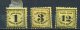 Germany Baden 1862 Mi 1-3 MH CV 53 Euro - Postfris