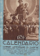 SANT'ANTONIO  /  Calendario Delle Opere Antoniane Di Carità  _  1939 - Grand Format : 1921-40