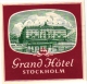 6 Sweden Hotel Labels SUEDE Stockholm ZWEDEN  Kristineberg Grand  ALTSJOBADEN  CASTLE   Malmen  Anglais 1930 To 1960 - Hotel Labels