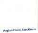 Delcampe - 6 Sweden Hotel Labels SUEDE Stockholm ZWEDEN  Kristineberg Grand  ALTSJOBADEN  CASTLE   Malmen  Anglais 1930 To 1960 - Etiquettes D'hotels