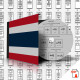 THAILAND STAMP ALBUM PAGES 1883-2011 (510 Pages) - Inglés