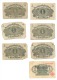 Lot De 14 Billets De 1, 5 Et 50 Mark 1914 à 1919 (b134) - Autres & Non Classés