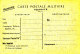 Carte FM Officielle 1939-45 Sinais-Weingarten N° 02 - Lettres & Documents