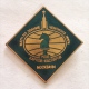 Badge Pin ZN000657 - Chess Sah Soviet Union USSR Russia Moscow Moskva World Championships FIDE Karpov Vs Kasparov 1984 - Other & Unclassified