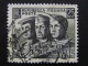 ITALIA Repubblica -1952- "Forze Armate" £. 25 Fil. Lettere 10/10 Varietà US° (descrizione) - Varietà E Curiosità
