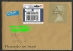 ENGLAND Great Britain Registered Air Mail Cover To Estland Estonia 2013 - Cartas & Documentos
