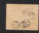 Greece Cover 1920 Larissa To Constantinople Overprint - Covers & Documents