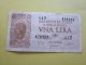 1935/44  Italia Italie Biglietto Di Stato  A Corso Legale Vna Lira Billet De Banque Italienne - Other & Unclassified