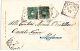 [DC7493] VIAREGGIO (LUCCA) - TOSCANA - UN SALUTO DA VIAREGGIO - PORTO - CARTOLINA - Viaggiata 1899 - Old Postcard - Viareggio