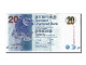 Billet, Hong Kong, 20 Dollars, 2010, KM:297a, NEUF - Hong Kong
