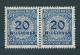 MiNr. 319 ** - 2 Der Wertziffer 20 Gebrochen   (0334) - Variedades & Curiosidades