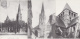 Delcampe - 76 - Abbaye De MONTIVILLIERS. Pochette Anniversaire De 15 Cartes Postales Reproductions Dessins, Lithographies, Photos - Montivilliers