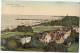 Zoppot Color Panorama Von Stolzenfels Sopot 16.6.1912 Gelaufen - Danzig