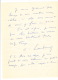 HAMBOURG (André). - Célèbre Peintre Contemporain (1909-1999).  Lot De Deux Lettres Autographes Signées : La Première à U - Other & Unclassified