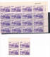 . Clasificador Con Sellos En Bloques Y Laminas Completas De Isla Del Caribe Anterior A 1958 - Unused Stamps