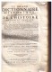 LIBRO  - DIZIONARIO - FRANCESCE - LE GRAND DICTIONNAIRE HISTORIQUE OU LE ME´LAMGE CUTIEUX DE L´HISTOIRE 1746 - Wörterbücher