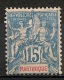 Martinique  1892. N° 36. Neuf * MH - Gebruikt