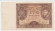 Poland 100 Zlotych 1934 VF++ CRISP Banknote P 75 - Pologne