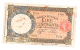 Italy 50 Lire 1938 "G-VG" RARE Banknote P 54b - 50 Liras