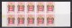 = Monaco Carnet Armoiries Stylisées 2f00 Multicolore X10 Neuf Gommé Type 1623 - Markenheftchen