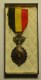 Belgique Belgium Medal 1958 "Labour Decoration, 2nd Grade" - Silver Plated Original Box # 2 - Belgium