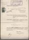 POLAND 1934 ADDRESS NOTIFICATION TO COURT WITH 80GR COURT DELIVERY FEE REVENUE BF#13 - Revenue Stamps