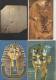 10 POSTCARDS : EGYPT ; Nefertiti, Tutankhamen, Hieroglyphs, Golden Mask, Mosque, Teje Etc. (See 4 Scans) - 5 - 99 Postales