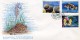 Greece- Greek First Day Cover FDC- "Butterflies, Shells And Fishes" Issue -30.6.1981 - FDC