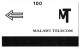 TELECARTE  MALAWI 100  WWF  Panda ***** - Malawi