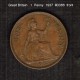 GREAT BRITAIN    1  PENNY   1937  (KM # 845) - D. 1 Penny